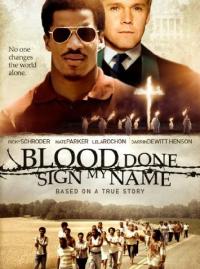 Jaquette du film Blood Done Sign My Name