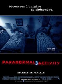Jaquette du film Paranormal Activity 3