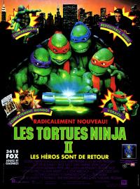 Jaquette du film Les Tortues Ninja 2 : Les héros sont de retour