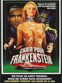 Jaquette du film Chair pour Frankenstein