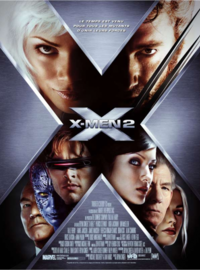 Jaquette du film X-men 2