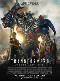 Jaquette du film Transformers : l'âge de l'extinction